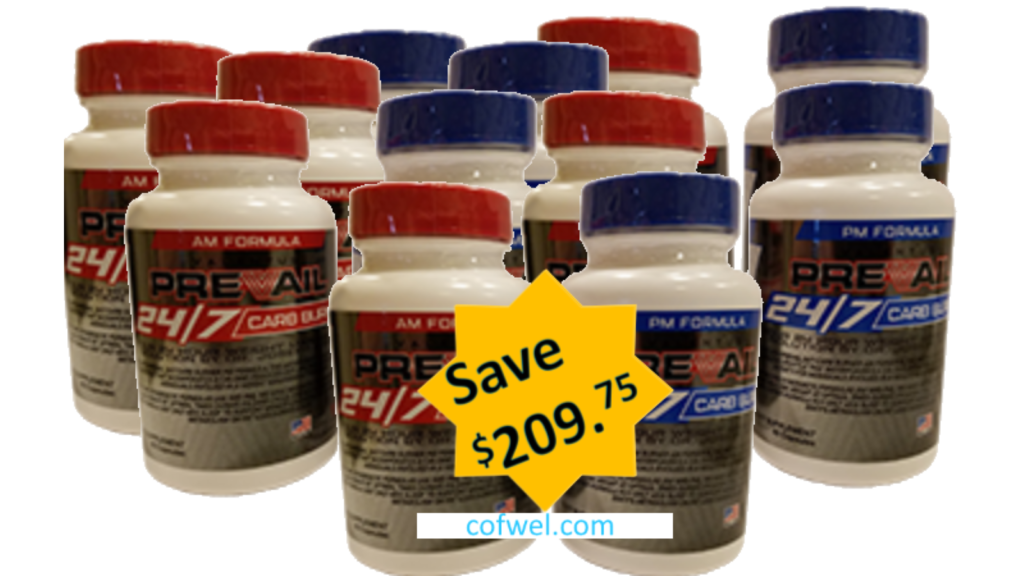 Prevail 24/7 Carb Burner Valentus Discount Save