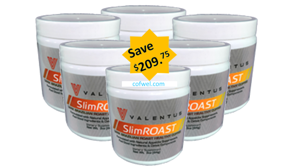 Prevail SlimROAST Brazilian Coffee Valentus Discount Save