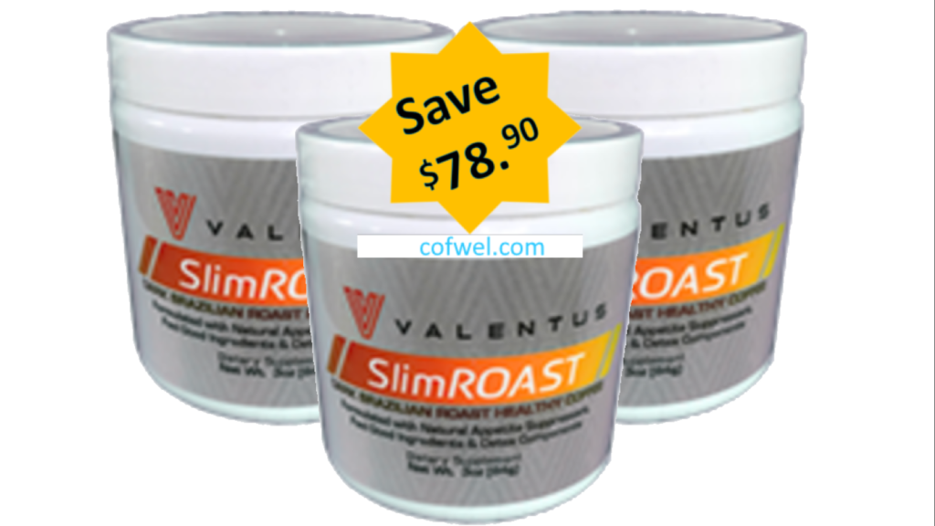 Prevail SlimROAST Brazilian Coffee Valentus Discount Save