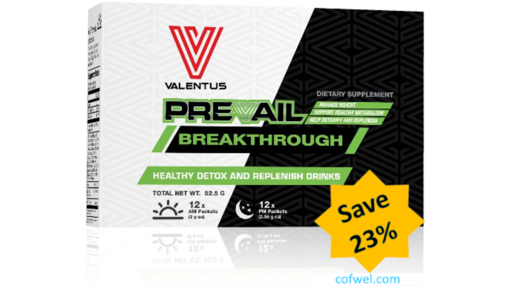 Prevail Breakthrough AM/PM Valentus Discount Save