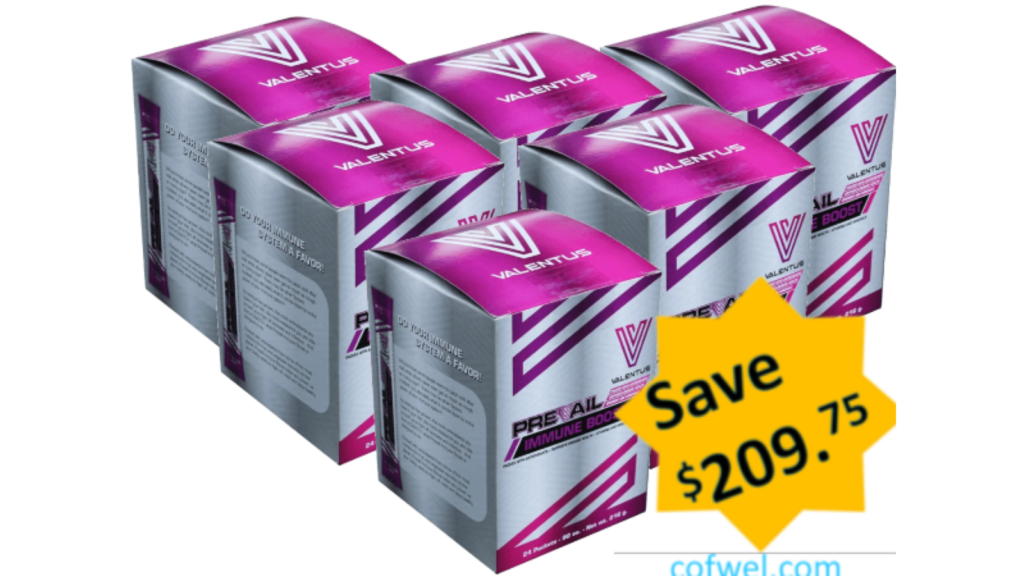 Prevail Immune Boost Valentus Discount Save