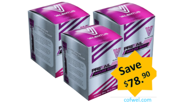 Prevail Immune Boost Valentus Discount Save