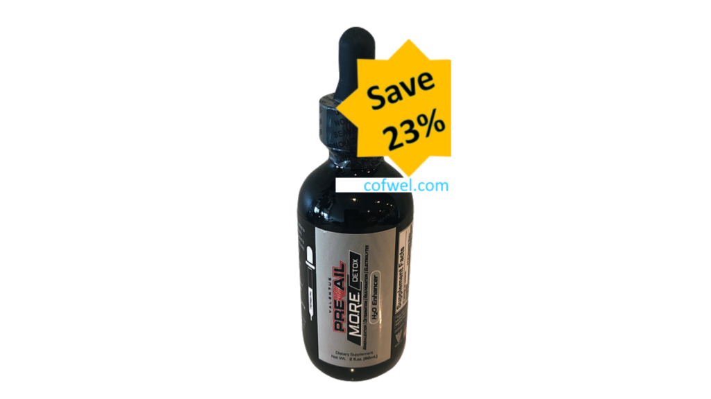 Prevail MORE Detox Valentus Discount Save