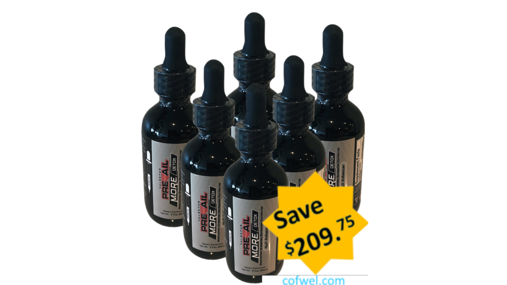 Prevail MORE Detox Valentus Discount Save
