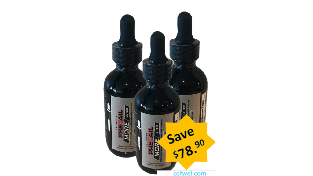 Prevail MORE Detox Valentus Discount Save