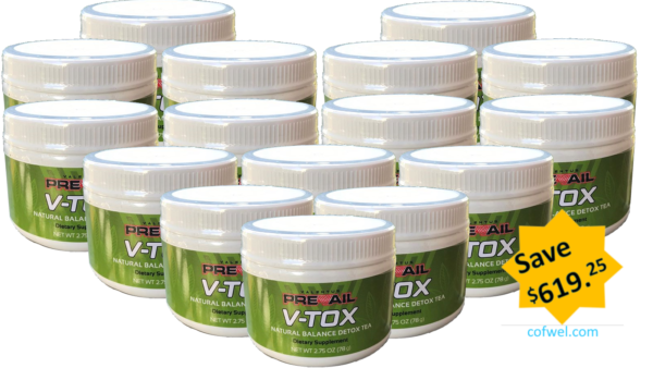 Prevail V-TOX Detox Tea Valentus Discount Save