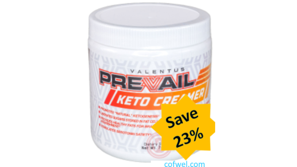Prevail Keto Creamer Valentus Discount Save
