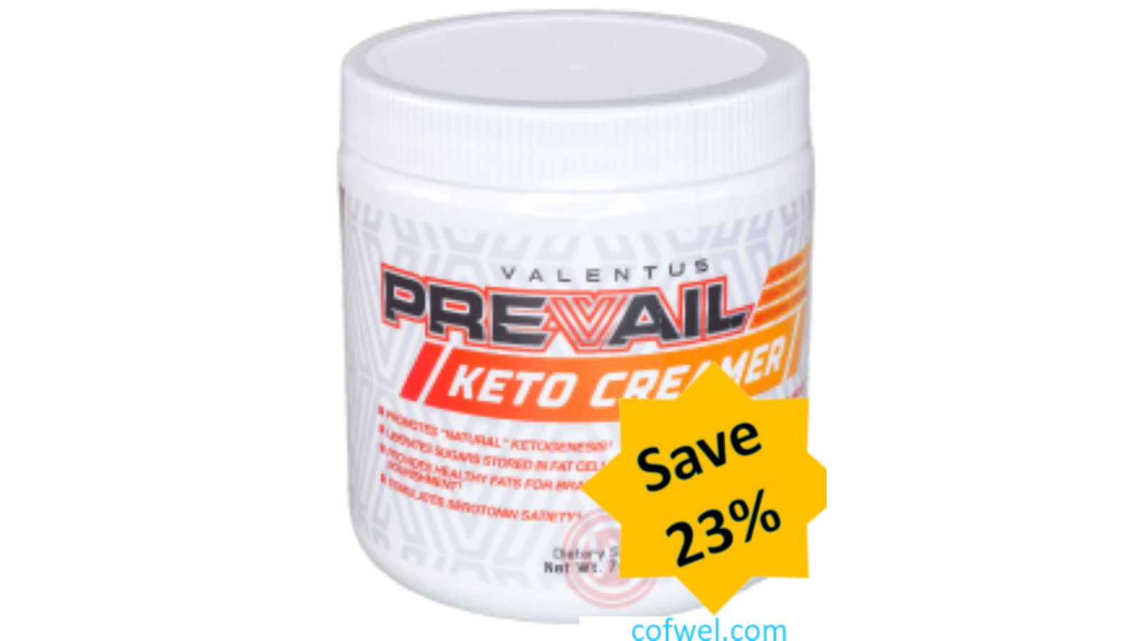 Prevail Keto Creamer Valentus Discount Save