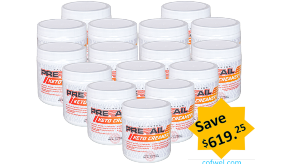 Prevail Keto Creamer Valentus Discount Save