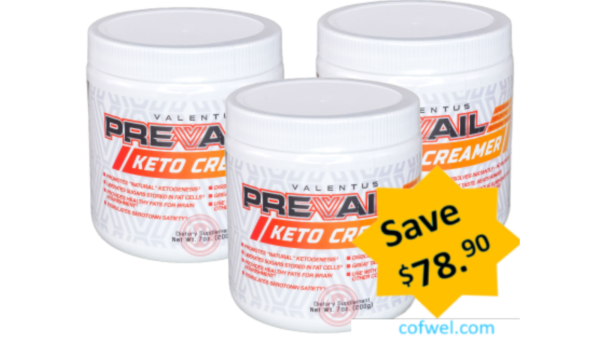 Prevail Keto Creamer Valentus Discount Save
